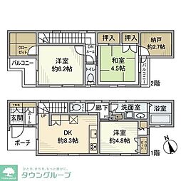 世田谷区船橋6丁目の一戸建て