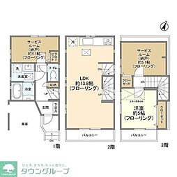 大田区池上３丁目の一戸建て
