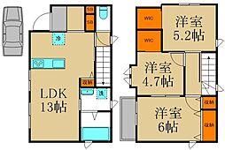 ふじみ野市上福岡５丁目の一戸建て