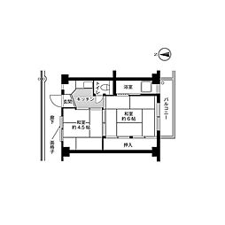 ビレッジハウス月吉1号棟 203