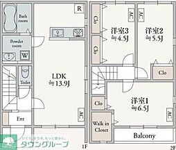 所沢市大字中新井の一戸建て