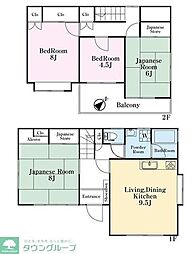 川越市大字鯨井新田の一戸建て