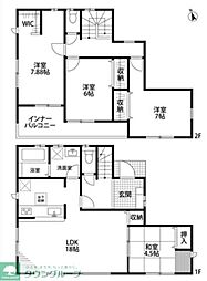 川越市霞ケ関東５丁目の一戸建て
