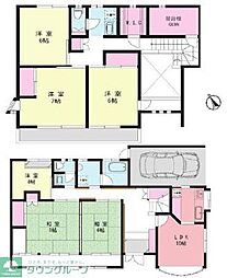 ふじみ野市清見3丁目の一戸建て