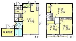 坂戸市大字片柳の一戸建て