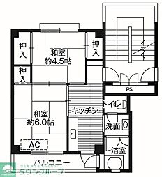 ビレッジハウス君津4号棟 (308号室)