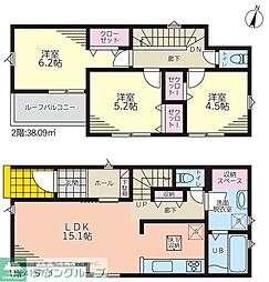リナージュＬ　木更津請西4丁目　第1期1号棟