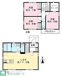 ネクスト横田　10パーセルズ　Ｆ棟 F