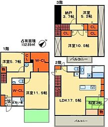 千葉市花見川区幕張本郷２丁目の一戸建て