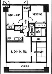 ロイヤルメドゥ北戸田 402