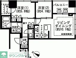 プレミストタワー白金高輪 706
