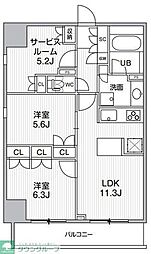 グランエール西日暮里NORTH 1402