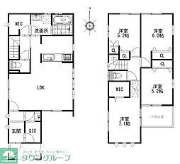 茅ヶ崎市松が丘１丁目の一戸建て
