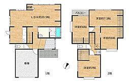 呉市焼山東4丁目　戸建て