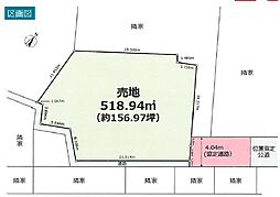 川越市大字藤間　売地