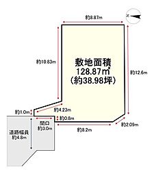 売土地　交野市幾野二丁目