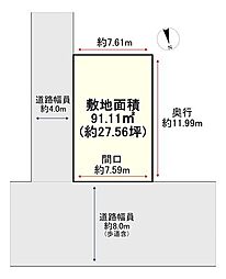 売土地　池之宮1丁目26-10