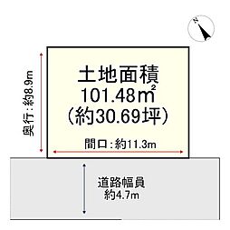 売土地　枚方市長尾家具町四丁目