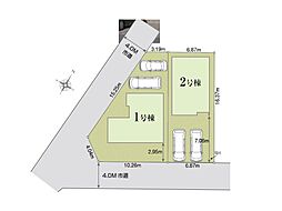千葉市若葉区大宮台5丁目　第2期　新築一戸建て　全2棟