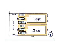 千葉市若葉区千城台東2丁目　24−1期　新築一戸建て　全2棟　5課