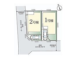 市川市宮久保2丁目　1期　新築一戸建て 全2棟　5課