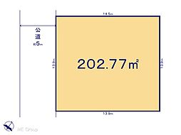 千葉市花見川区こてはし台5丁目　18期　土地　全1区画