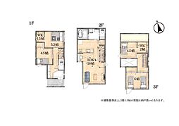 江戸川区東小岩1丁目　新築一戸建て　全2棟