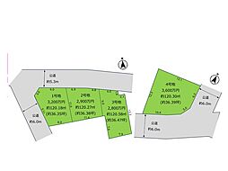 市川市柏井町1丁目　3期　土地　全4区画　5課