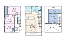 市川市宮久保1丁目　新築一戸建て　全2棟