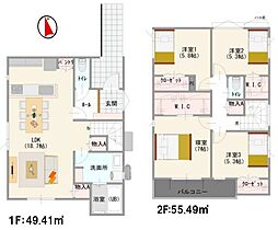 ララ浜松市中央区中沢町　1号棟（見学可能）