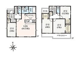 ララ浜松市浜名区於呂3期　2号棟（見学可能）