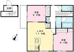 ソレイユ光 201号室