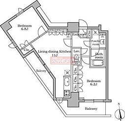 レジディア三軒茶屋 1202