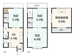 広島市安佐南区長束４丁目の一戸建て