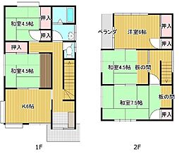 広島市安芸区船越1丁目の一戸建て