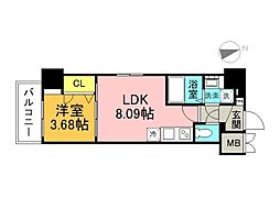 S-RESIDENCE観音公園aloria 306