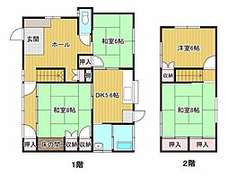 広島市安芸区船越１丁目の一戸建て