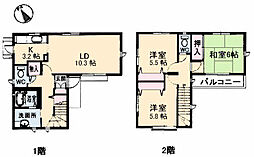 広島市安佐南区川内４丁目の一戸建て