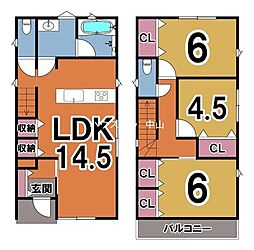 新築戸建　中山　第6-1号