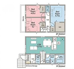 新築戸建 田上台 第6-1号棟