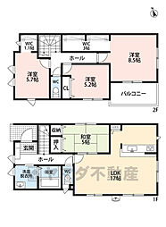 糟屋郡須恵町上須恵20期　新築戸建