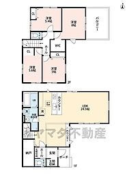 糟屋郡宇美町宇美東1期　新築戸建