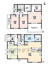 糟屋郡志免町桜丘3丁目3期　2号棟　新築戸建