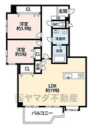 エイルスクエア春日　203号室　マンション