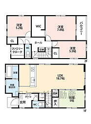 大野城市つつじが丘2丁目1期　1号棟　新築戸建