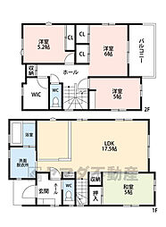 大野城市つつじが丘2丁目1期　2号棟　新築戸建