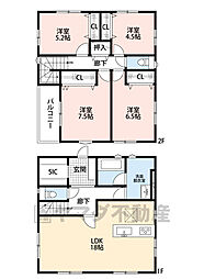 太宰府市青葉台3丁目　1号棟　新築戸建