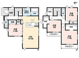 糟屋郡篠栗町中央6丁目2期　2号棟　新築戸建