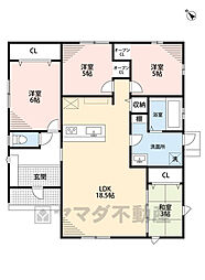 飯塚市立岩20号地 新築戸建
