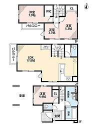 大野城市中央1期　3号棟　新築戸建